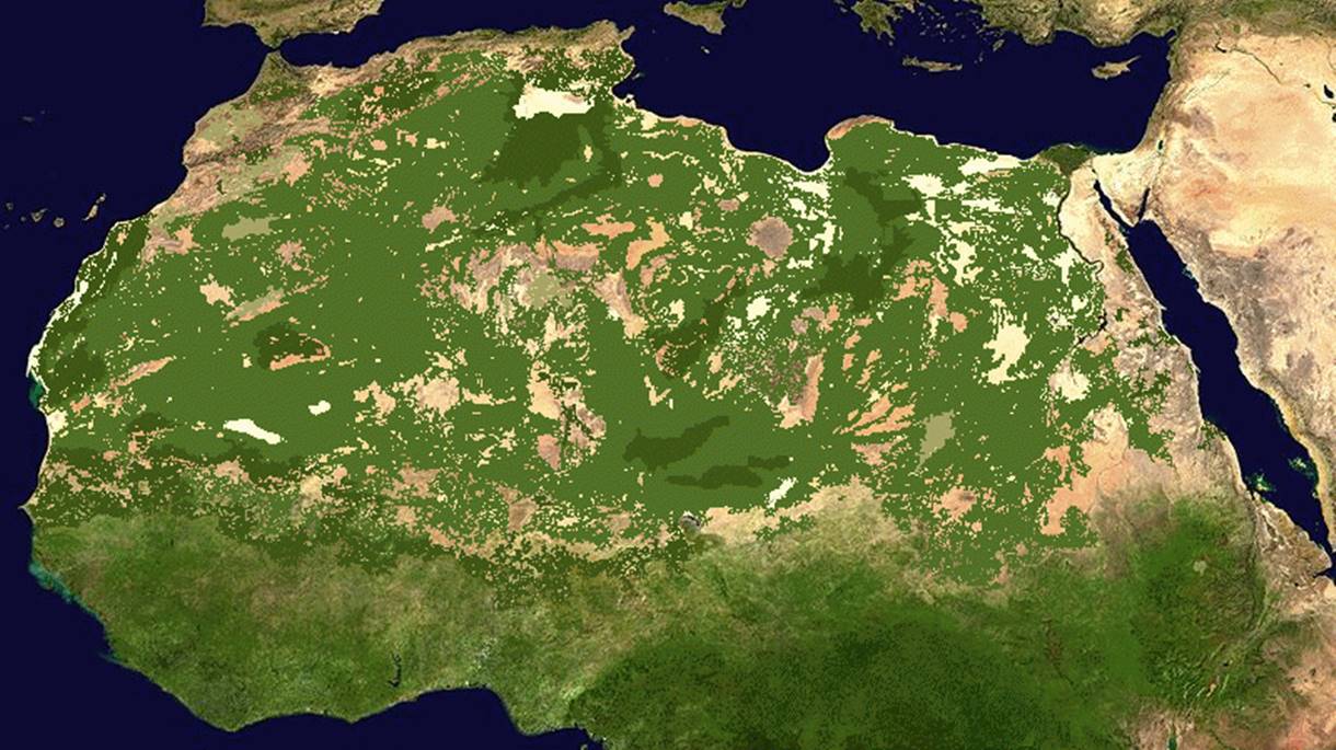 Clima, il deserto del Sahara tornerà verde come un tempo: ecco perchè