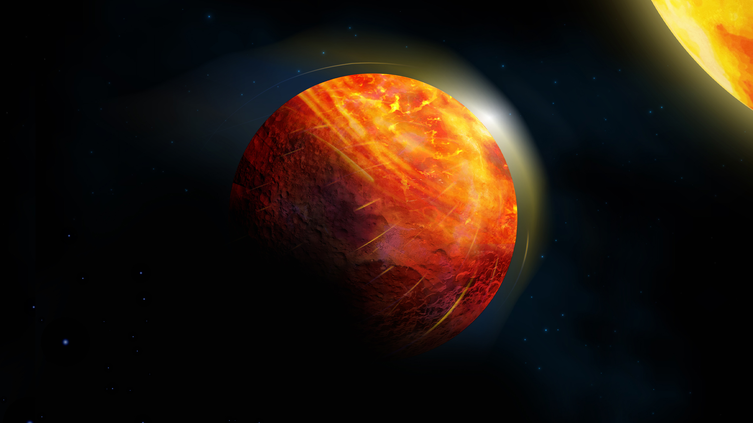 "L'inferno in Terra", esattamente la Terra K2-141b: piovono rocce e vento a 5000 km/h