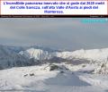 Le nevicate delle ultime ore sui settori alpini di confine raccontate con le webcams
