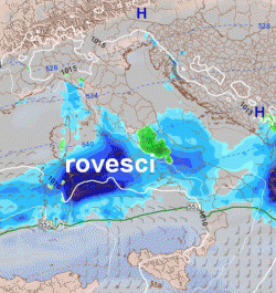 Altro MALTEMPO in vista al centro e al sud per il week-end con piogge e NEVICATE, il nord a secco tranne...