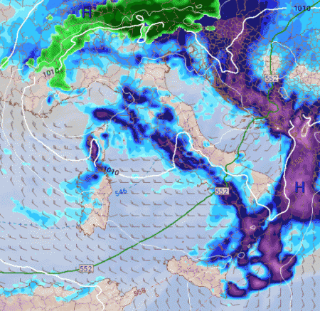 MALTEMPO Anche Intenso A Tratti Su Molte Regioni D'Italia - MeteoLive.it